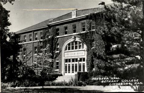 Presser Hall Bethany College Lindsborg, KS