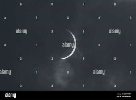 An annular eclipse Stock Photo - Alamy