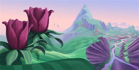 Barbie Movies Photo: Fairytopia Places concept art by Walter Martishus ...