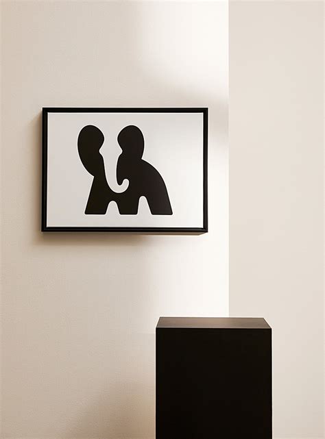 Elephant shadow art print In collaboration with artist George Bokhua See available sizes ...