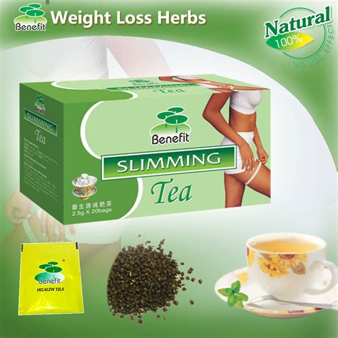 60 boxes / lot loss weight diet control Benefit slim weight tea natural ...