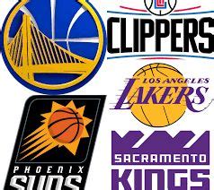 NBA West - Pacific Division - Google Search | Nba west, Nba, Division