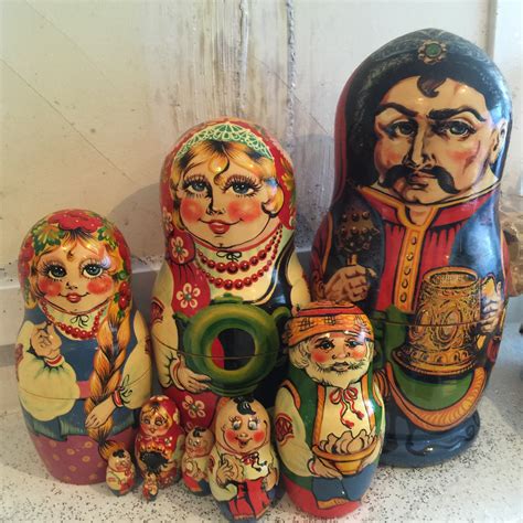 Matryoshka Nesting Dolls aka Russian Stacking Doll