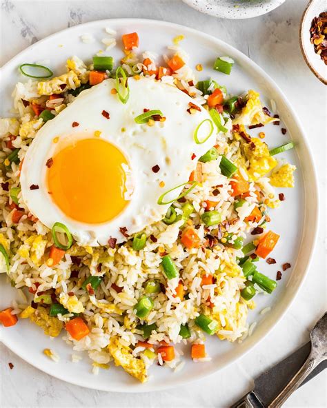 Vegetable Fried Rice with Egg Recipe | The Feedfeed