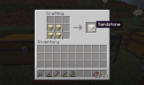 How To Make Smooth Sandstone: Minecraft Recipe