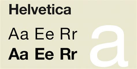 Helvetica font examples - darelofresh