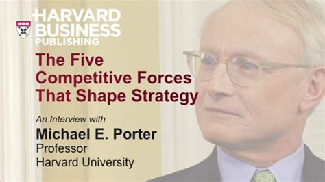 The Five Competitive Forces That Shape Strategy - HBR Video