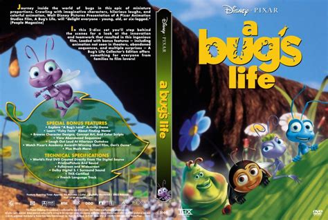 A Bug's Life - Movie DVD Custom Covers - 280abugslife dl v1b hires :: DVD Covers