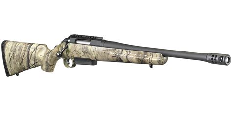 Ruger American Rifle Ranch 450 Bushmaster with Wild Camo IM Brush Stock ...