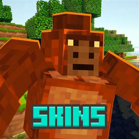 Gorilla Skins for Minecraft PE by CRAFTY TECH, SOCIETATEA CU RASPUNDERE ...