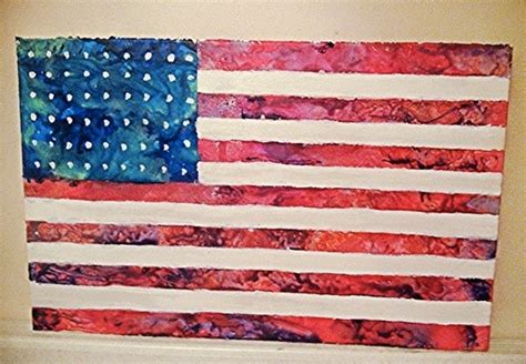 LaBelle Kimiko: American Flag Crayon Art