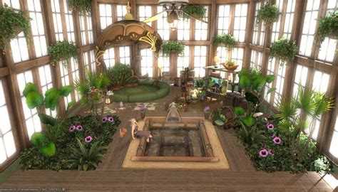 Greenery, sun room, spa | ファンタジーハウス, 庭, ハウスデザイン