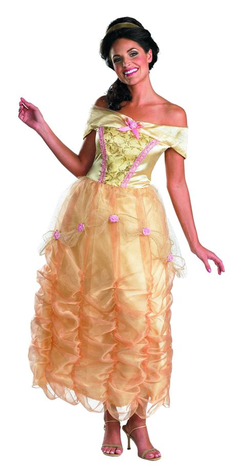 Disguise Women's Disney Beauty and the Beast Belle Deluxe Costume - Funtober