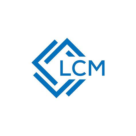 LCM letter logo design on white background. LCM creative circle letter logo concept. LCM letter ...