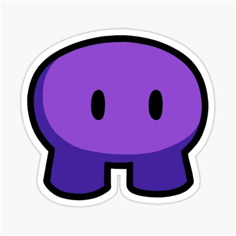 "Purple Gim" Sticker for Sale by Gimkit | Redbubble