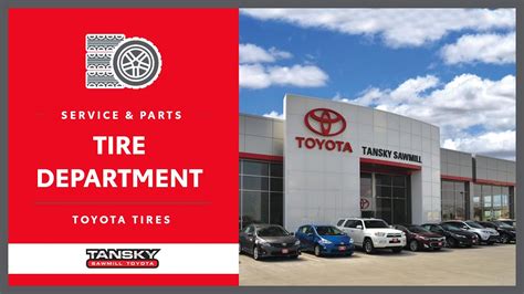 Toyota Tire Department Dublin, OH // Tansky Sawmill Toyota Service ...