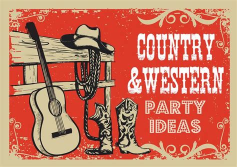 How to Host a Country & Western Themed Party | Western theme party, Western party games, Country ...