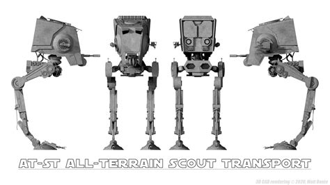 AT-ST Scout Walker Schematics by Ravendeviant on DeviantArt