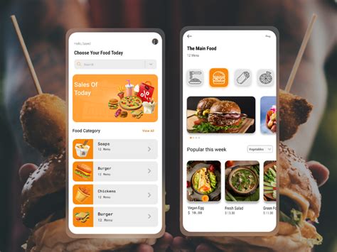 Food App | UI UX Design :: Behance