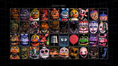 New characters in the ultimate custom night | Five Nights At Freddy's Amino