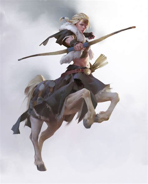 Centaur - 弘毅 李 | Design del personaggio, Arte del personaggio, Illustrazione del personaggio