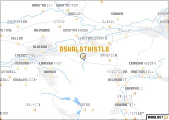 Oswaldtwistle (United Kingdom) map - nona.net