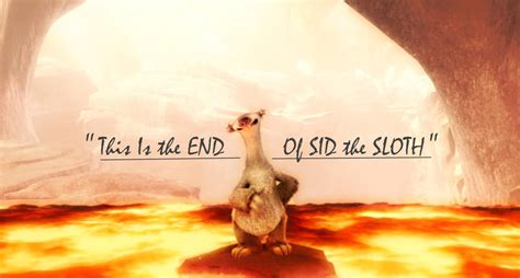 'This is the end of Sid the Sloth' | Ice Age 3 by Niall-Larner on ...