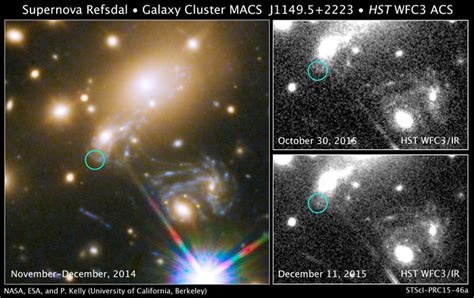 Hubble captures image of first-ever predicted supernova explosion - The American Bazaar