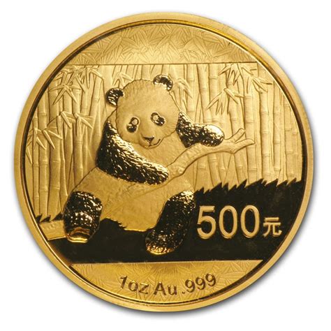 2014 1oz Chinese 9999 Gold Panda Coin | European Mint