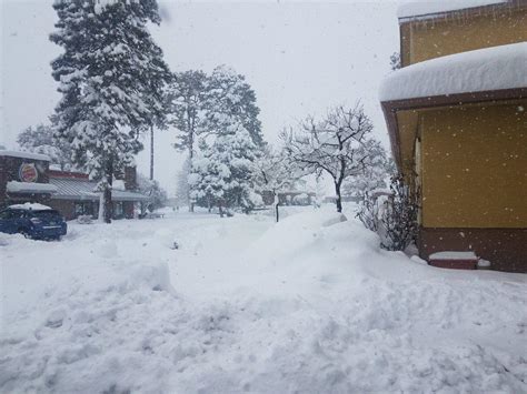 Payson declares emergency after getting buried by snow | Arizona News ...