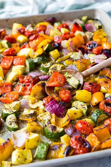 Roasted Greek Vegetables | Recipe | Greek vegetables, Roasted vegetable ...