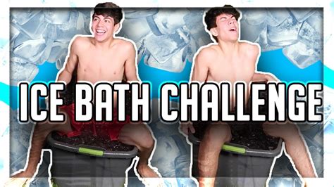 ICE BATH CHALLENGE! - YouTube