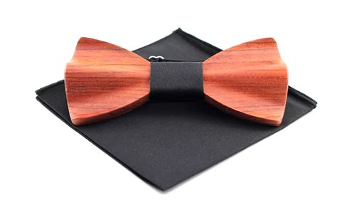 Rosewood Wodden Bow Tie By Chic Bow Tie www.chicbowtie.com Wooden Bow ...