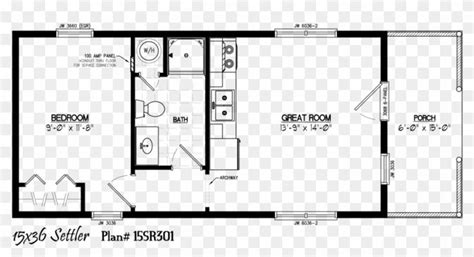 Find hd Floor Plans For 12 X 24 Sheds Homes - 15 * 48 House Plan, HD ...