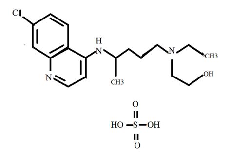 Hydroxychloroquine chemical structure. | Download Scientific Diagram