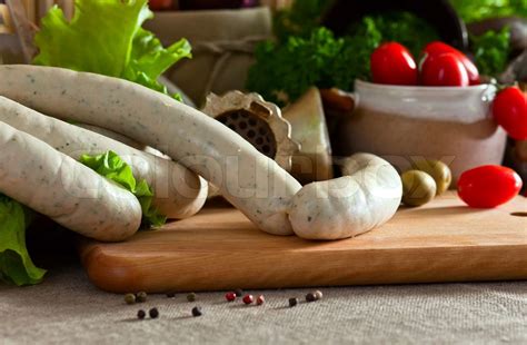 Bavarian sausage | Stock image | Colourbox