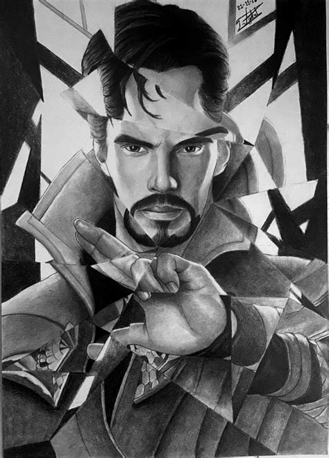 Doctor Strange PENCIL SKETCH by ME . : r/drawing