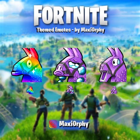 Fortnite themed emotes for twitch i created, hope you like them! For ...