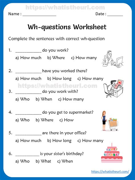 Answering Why Questions Worksheets