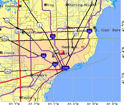 Hamtramck, Michigan (MI 48212) profile: population, maps, real estate, averages, homes ...