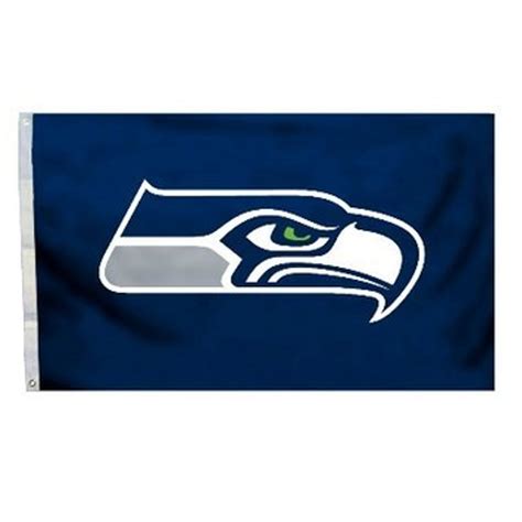 Seattle Seahawks 3 Ft X 5 Ft Flag Blue - Dragon Sports