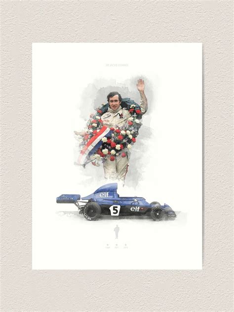 "F1 Legends: Sir Jackie Stewart" Art Print for Sale by DanyL28 | Redbubble