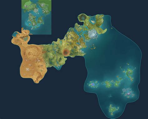 Genshin Impact: Así luce la vista de mapa de Fontaine tras haberse ...