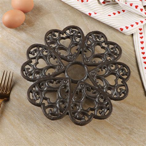 Extra Large Traditional Cast Iron Trivet By Dibor | notonthehighstreet.com