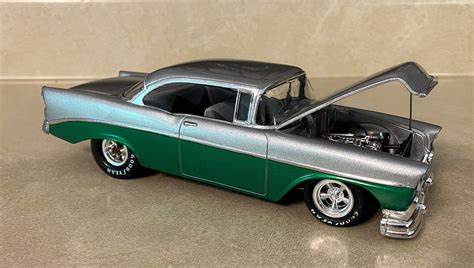 1/24 1956 Chevy Custom -- Plastic Model Car Kit -- 1/25 Scale -- #07663 ...