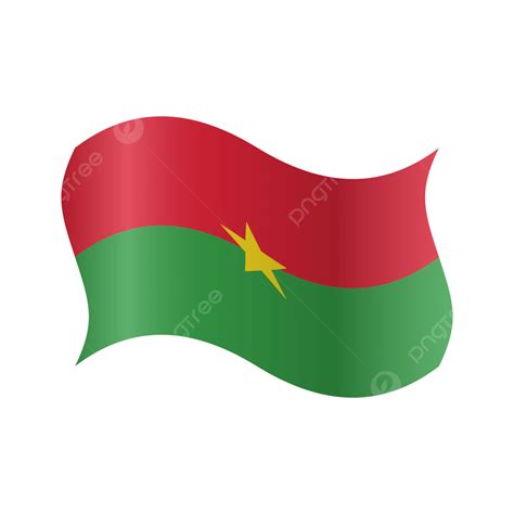 Burkina Faso Flag, Burkina Faso, Flag, Burkina Faso Day PNG and Vector ...