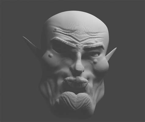 Started to learn Blender and 3d sculpting. I ended up with this..... thing : r/blender