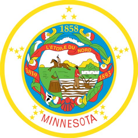 Alternate color version of the Minnesota state seal | MNopedia