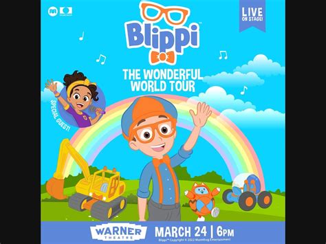 Blippi: The Wonderful World Tour, March 24, 2023 | Naugatuck, CT Patch