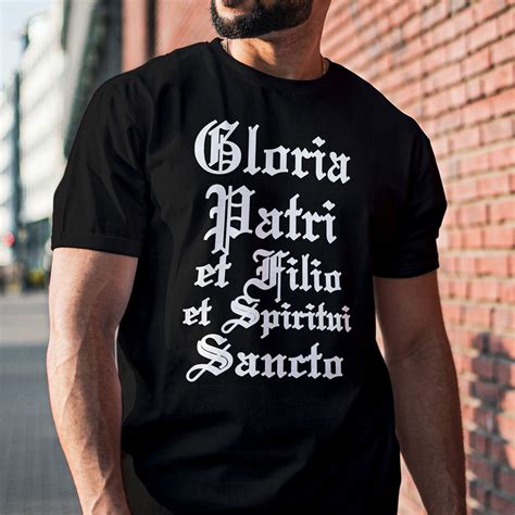 Gloria Patri Catholic T-Shirt – Christian Catholic Shop